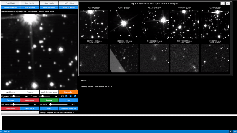 AnomalyMatch — anomaly detection in 100M Hubble images